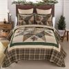 Pine Star 3PC King Quilt Set