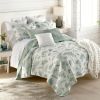 Botanical 3PC King Cotton Quilt Set