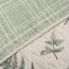 Botanical 3PC King Cotton Quilt Set