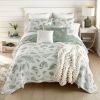 Botanical 3PC King Cotton Quilt Set