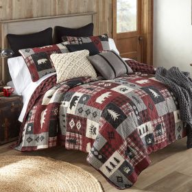Bear Peak 3PC Queen Quilt Set