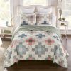 April Patch 3PC King Quilt Set