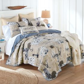 Seascape 2PC Twin Quilt Set