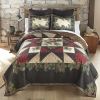 Cardinal Pine Queen Quilt Set