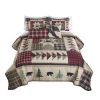 Forest Point King Quilt Set