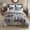Ridge Point 3PC King Comforter Set