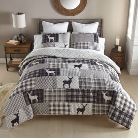Ridge Point 3PC King Comforter Set