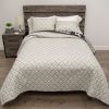 Ridge Point 3PC Queen Quilt Set