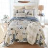Seascape 3PC Queen Quilt Set