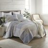 Slate Cobblestone Twin Quilt Set