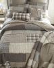 Smoky Cobblestone King Cotton quilt