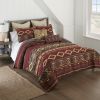 Western Tapestry 3PC King Quilt Set