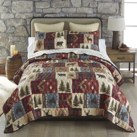 Woodland Patch Queen Quilt Set