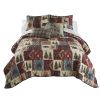 Woodland Patch Queen Quilt Set