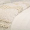 Plush Knit (Ivory) Throw