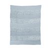 Plush Knit Throw (Dusty Blue)