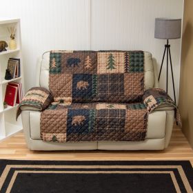 Brown Bear Cabin (Loveseat)