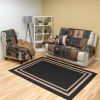 Brown Bear Cabin (Loveseat)