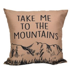 Timber (Mountain) Dec Pillow