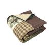 Pine Panels Throw Blanket