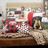 Winter Cottage 2PC Pillow Set