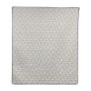 Ridge Point Microfiber Throw Blanket