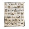 Antique Winter Throw Blanket