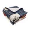 Noel Patch Throw Blanket