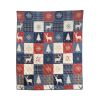 Noel Patch Throw Blanket