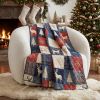 Noel Patch Twin Quilt Set