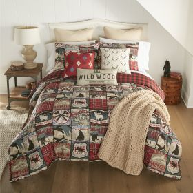 Your Lifestyle by Donna Sharp The Great Outdoors 3 PC Polyester Queen Comforter Set