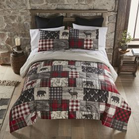 Timber 3 PC King Comforter Set