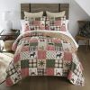 Holly Forest Twin Quilt Set