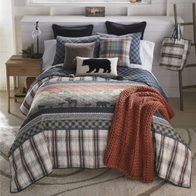 Your Lifestyle by Donna Sharp Morning Path 3 PC Polyester Queen Quilt Set
