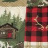 Cedar Lodge 3PC King Quilt Set
