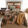 Green Forest Twin Quilt Set
