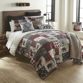Timber 3 PC Queen Quilt Set