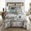 Natures Collage Brown Decorative PIllow