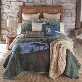 Moose Retreat UCC Trout Decorative Pillow