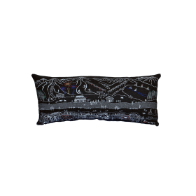 Breckenridge Pillow (Color: Night, size: Queen)