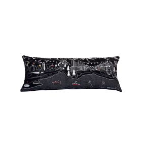 Whitefish Pillow (Color: Night, size: Queen)