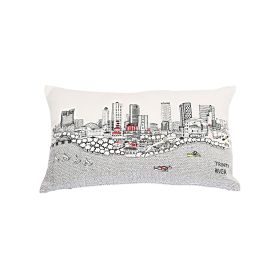 Fort Worth Pillow (Color: Night, size: Prince)