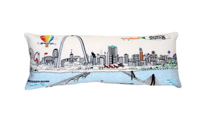 St Louis Pillow - V2 (Color: Day, size: Queen)