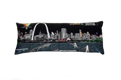 St Louis Pillow - V2 (Color: Night, size: Queen)